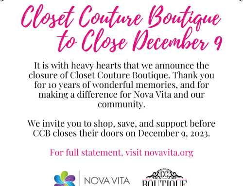 Closet Couture Boutique to Close December 9