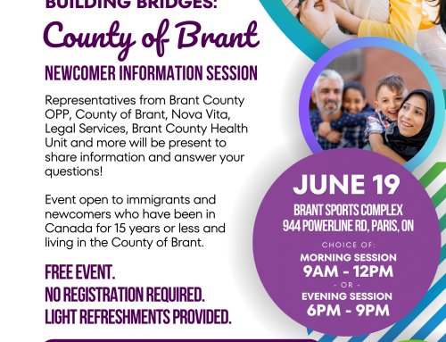 Building Bridges: County of Brant Newcomer Information Session