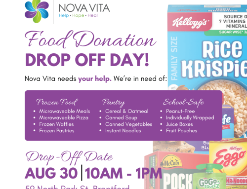 Nova Vita Food Donation Day for Back to School