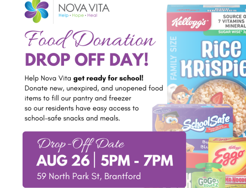 Nova Vita Food Donation Day for Back to School
